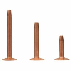 #14 Solid Copper Rivets With Burrs 8 #14 Solid Copper Rivets With Burrs -Leather Goods Sales Shop 00014CO group