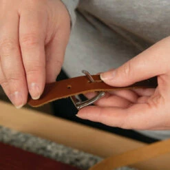 #49 Buckle With Stainless Steel Tongue -Leather Goods Sales Shop 00049 SS 1 2 2