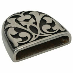 #406 Jeremiah Watt Accented Belt Tip 7 #406 Jeremiah Watt Accented Belt Tip -Leather Goods Sales Shop 00406 BS 11 2 4