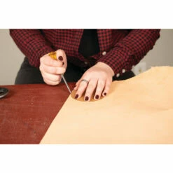 CHAHINLEATHER® Veg Tanned Natural Strap Leather, Sides -Leather Goods Sales Shop 04 530S 2 3 4