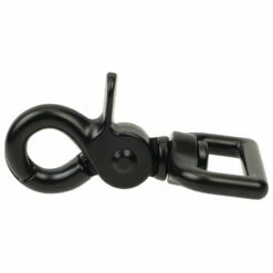 #5015 Square Scissor Snap -Leather Goods Sales Shop 05015 BK 1 8