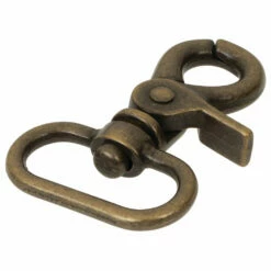 #5016 Oval Swivel Scissor Snap 17 #5016 Oval Swivel Scissor Snap -Leather Goods Sales Shop 05016 AB 1 2
