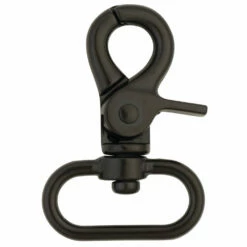 #5016 Oval Swivel Scissor Snap 21 #5016 Oval Swivel Scissor Snap -Leather Goods Sales Shop 05016 BK 1 3