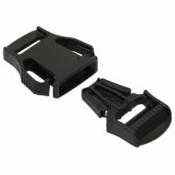 #5605 Wide Guard Side Release Buckle Black, 3/4" -Leather Goods Sales Shop 05605 3 4 4