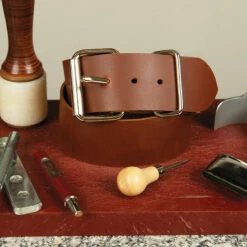 Chrome Tanned Water Buffalo Leather, 5-6 Oz. -Leather Goods Sales Shop 09 1004 c