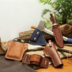 Water Buffalo Leather, Crazy Horse, Side -Leather Goods Sales Shop 09 1019S B5 3