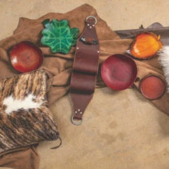 Hair-On Hide Cowhide, 3 To 4 Oz. -Leather Goods Sales Shop 09 1034W H1 3