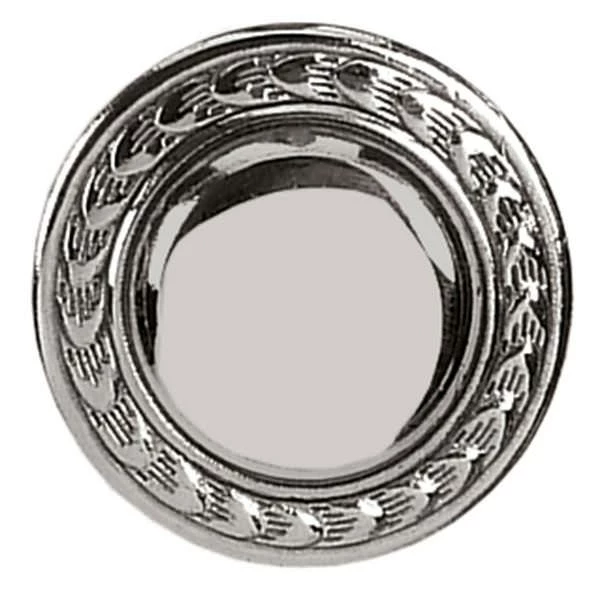 #292 Wheat Edge Rosette Stainless Steel, 1-3/4" 1 #292 Wheat Edge Rosette Stainless Steel, 1-3/4"