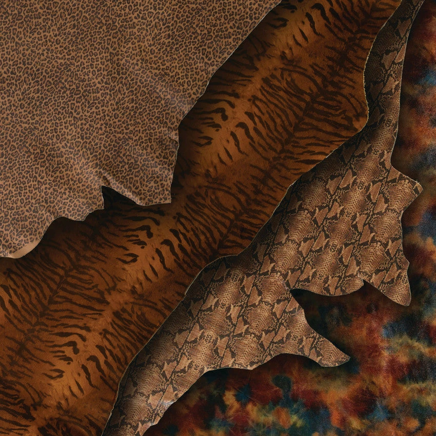 Reptile Printed Leather, 2-3 Oz. 3 Reptile Printed Leather, 2-3 Oz. - Image 3