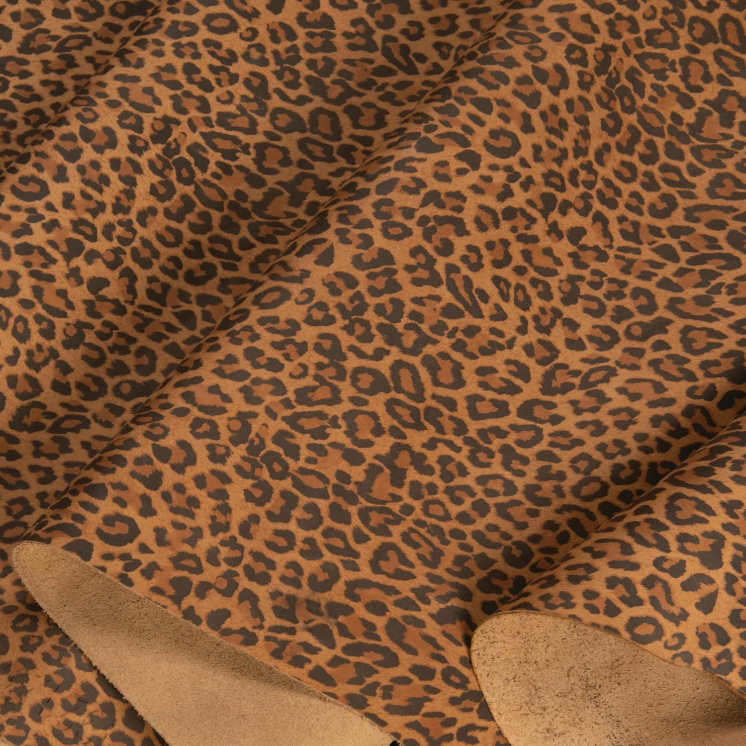 Leopard Printed Leather, 3-4 Oz. 2 Leopard Printed Leather, 3-4 Oz. - Image 2