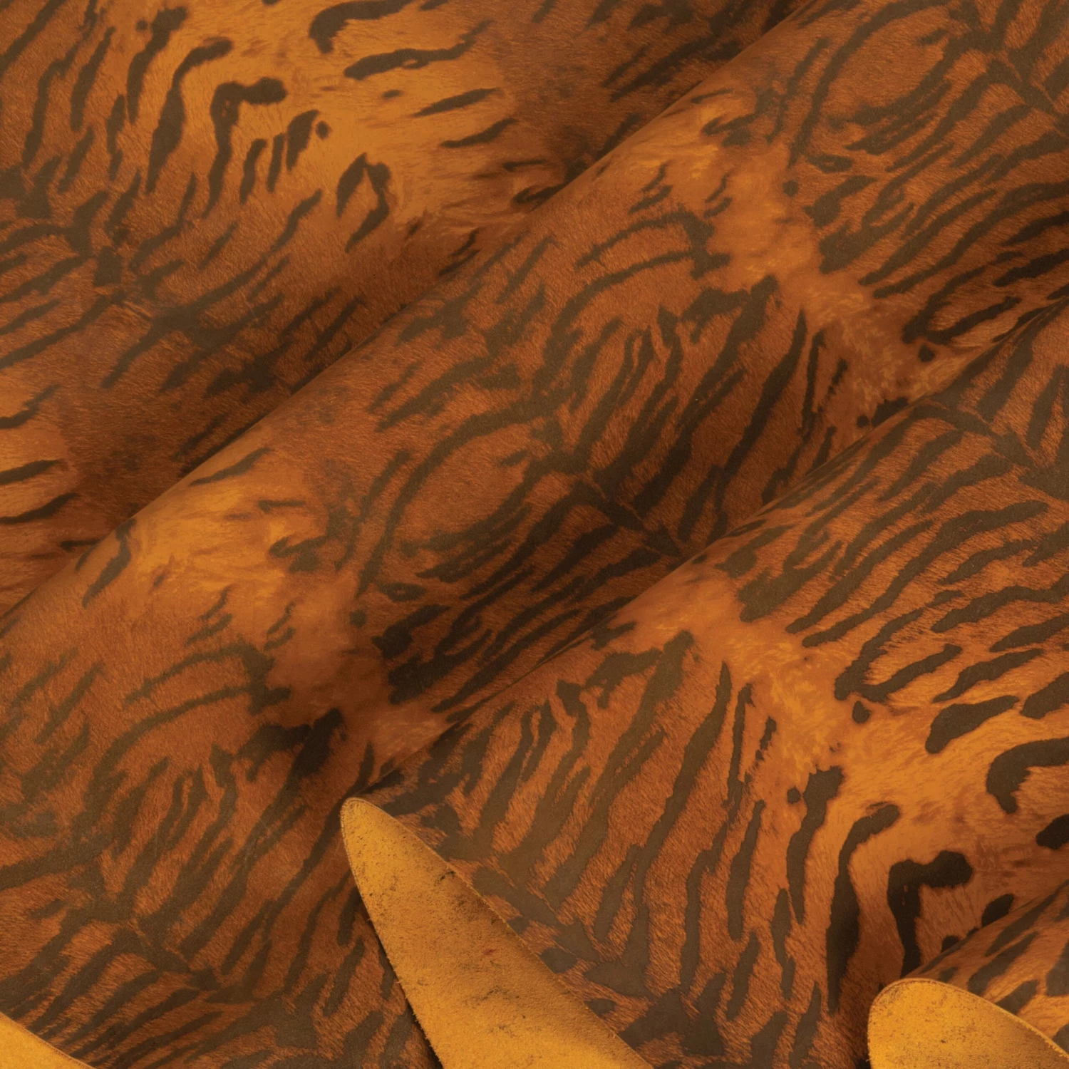 Tiger Printed Leather, 3-4 Oz. 2 Tiger Printed Leather, 3-4 Oz. - Image 2