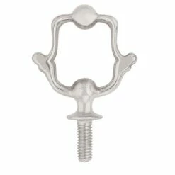 #590 Fancy Ball Terret Stainless Steel, 1-1/4"