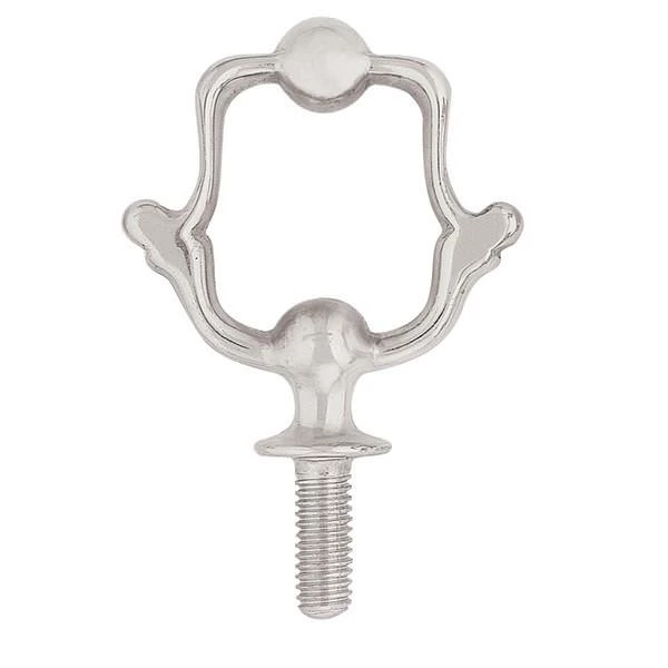 #590 Fancy Ball Terret Stainless Steel, 1-1/4" 1 #590 Fancy Ball Terret Stainless Steel, 1-1/4"