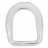 Beveled Saddle D-Ring Stainless Steel, 1"