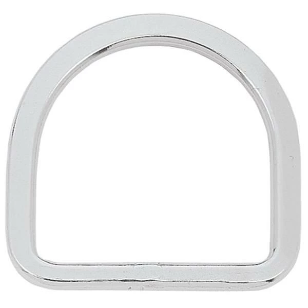 Beveled Saddle D-Ring Stainless Steel, 3" 1 Beveled Saddle D-Ring Stainless Steel, 3"