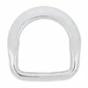 Beveled Saddle D-Ring Stainless Steel, 1-1/4"