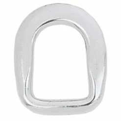 Beveled Saddle D-Ring Stainless Steel, 3/4"