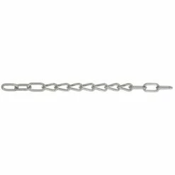 #840 Breast Chain, SS, 20"
