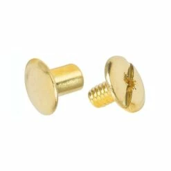 #D5038 Chicago Screws, Plain 26 #D5038 Chicago Screws, Plain -Leather Goods Sales Shop 15033 1