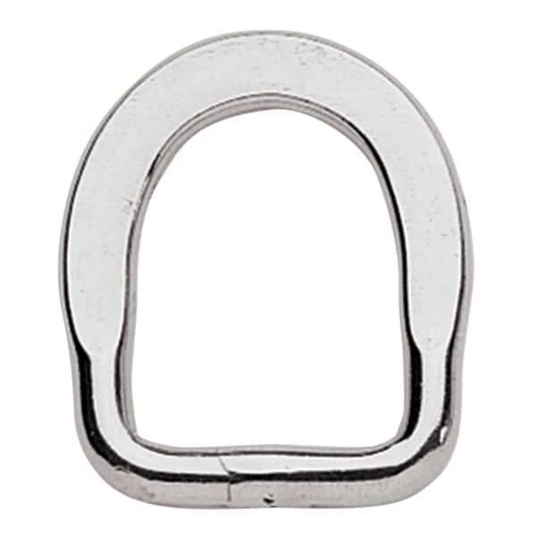 F-107-SS Flat Saddle D-Ring, Stainless Steel, 1" 1 F-107-SS Flat Saddle D-Ring, Stainless Steel, 1"