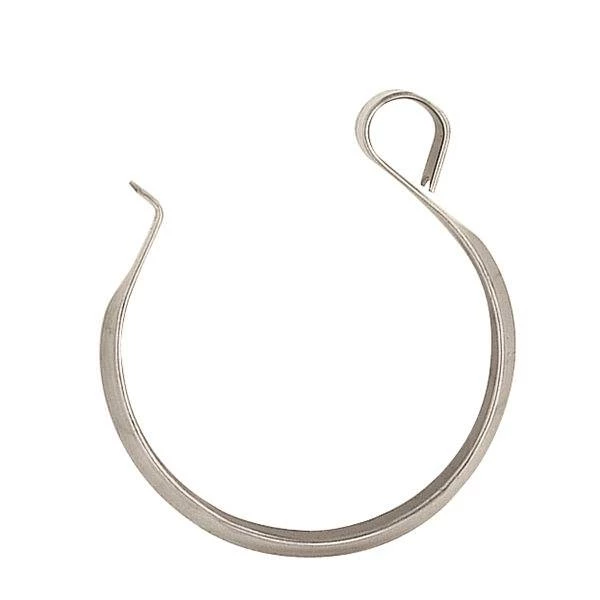 #925 Pad Clip Nickel Plated 1 #925 Pad Clip Nickel Plated