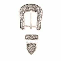 Western Floral Buckle Loop & Tip Set, 1" 6 Western Floral Buckle Loop & Tip Set, 1" -Leather Goods Sales Shop 16605 1 7036ff18 1b7c 433b a0b9 eac62f42b891