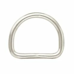 #3252 Welded D-Ring Stainless Steel, 1-3/4"
