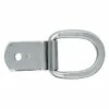 Clip And Flat D-Ring Stainless Steel, 1"