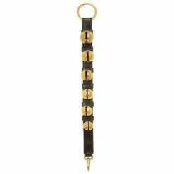 120 Sleigh Bell Strap Solid Brass
