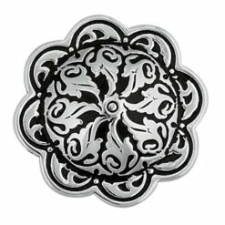 Jeremiah Watt Accented Floral Concho With Post