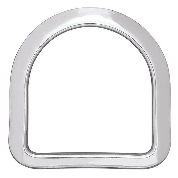 Beveled Saddle D-Ring Stainless Steel, 2-1/2" 1 Beveled Saddle D-Ring Stainless Steel, 2-1/2"
