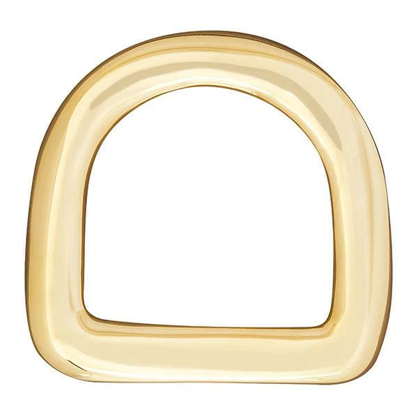 Saddle D-Ring Solid Brass, 1-1/2" 1 Saddle D-Ring Solid Brass, 1-1/2"