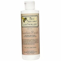 Bee Natural Leather Finish, 8 Oz.