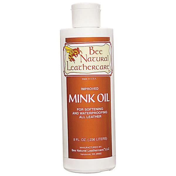 Bee Natural Mink Oil Liquid 8 Oz. 1 Bee Natural Mink Oil Liquid 8 Oz.