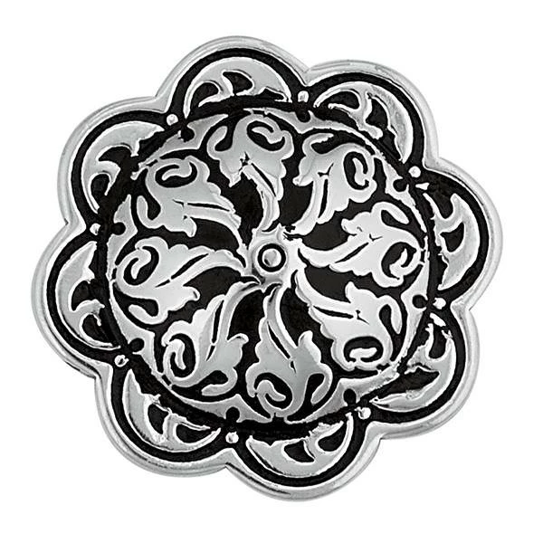 Jeremiah Watt Accented Floral Concho With Wood Screw 7 Jeremiah Watt Accented Floral Concho With Wood Screw - Image 7