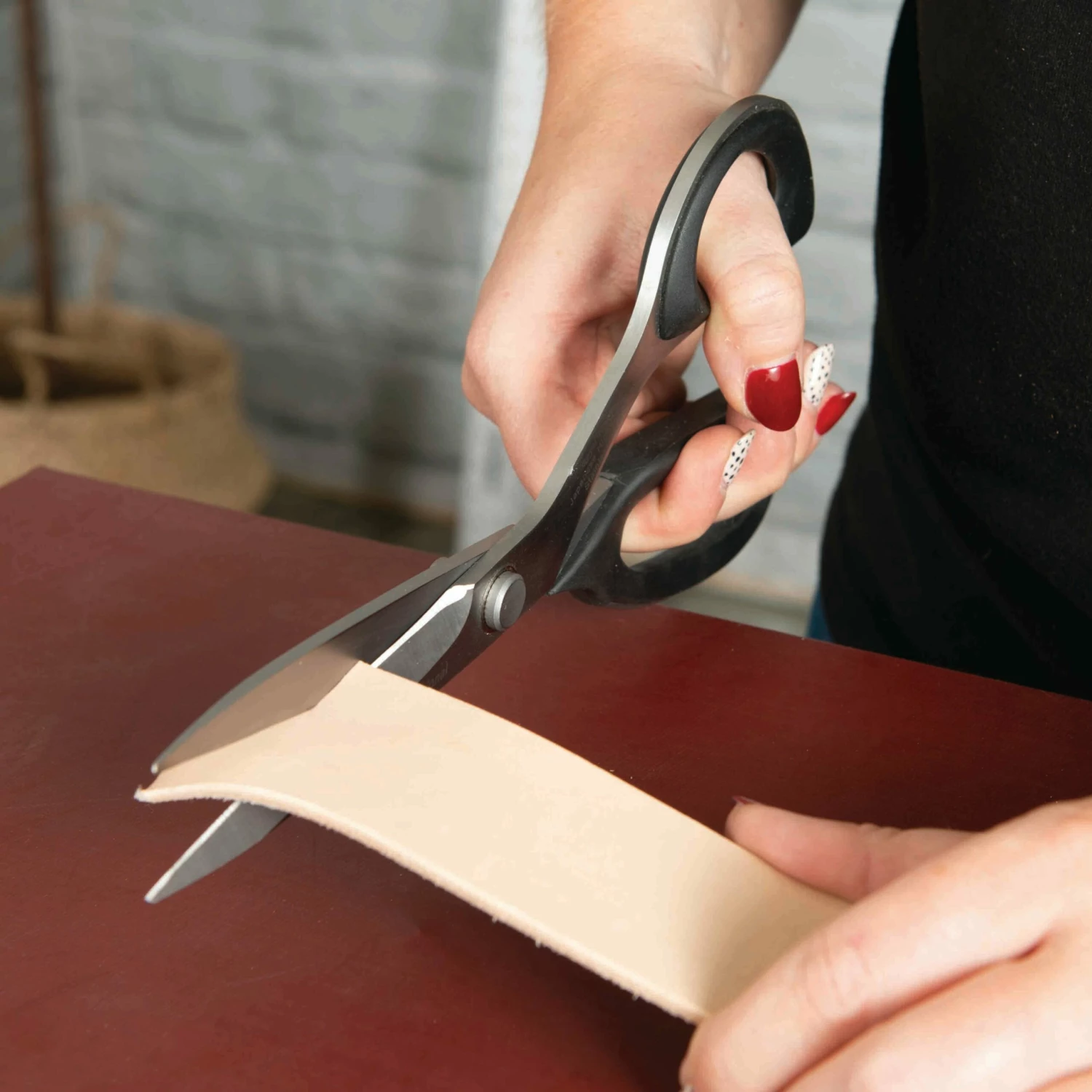 Leather Scissors, 10" 2 Leather Scissors, 10" - Image 2