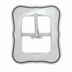 Jeremiah Watt Accented Smooth Visalia Buckle -Leather Goods Sales Shop 32101 1