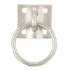 #52 Tie Ring Plate Zinc Plated, 1-3/4" X 1-7/8"