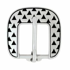 Jeremiah Watt Accented Rasp Heel Bar Buckle