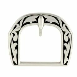 #402 Jeremiah Watt Accented Belt Buckle