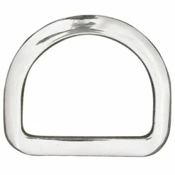 Beveled Rigging D-Ring Stainless Steel, 2-1/2"