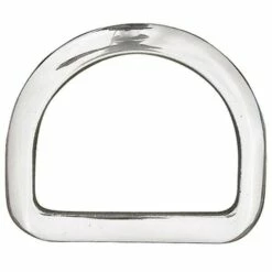 Beveled Rigging D-Ring Stainless Steel, 3-1/2"