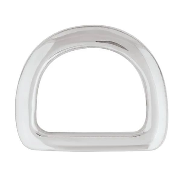 Beveled Saddle D-Ring Stainless Steel, 2" 1 Beveled Saddle D-Ring Stainless Steel, 2"