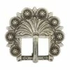 1893 Berry Concho Buckle Antique Silver/Zinc