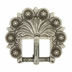 1893 Berry Concho Buckle Antique Silver/Zinc
