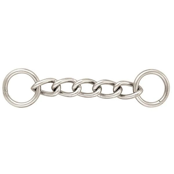 Curb Chain Chrome Plated, 4-1/2" 1 Curb Chain Chrome Plated, 4-1/2"