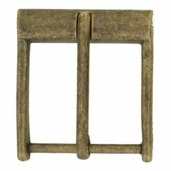 #1580 Contoured Buckle Antique