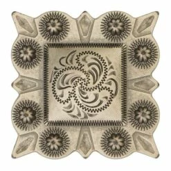 #1842 Square Berry Concho With Post 15 #1842 Square Berry Concho With Post -Leather Goods Sales Shop 46844 1