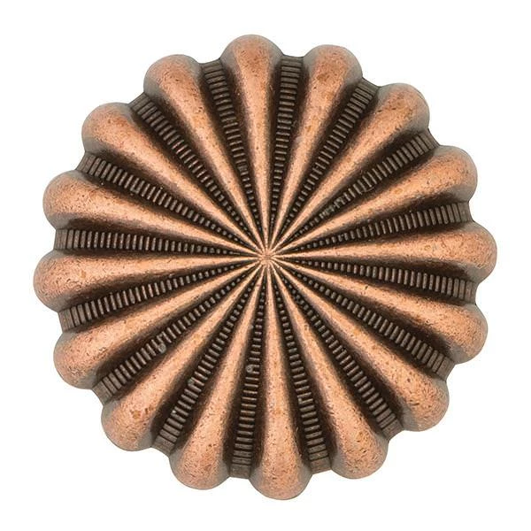 #1844 Pinwheel Concho With Post 7 #1844 Pinwheel Concho With Post - Image 7