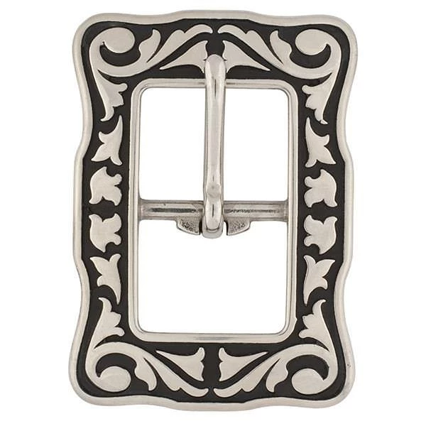 Jeremiah Watt Accented Floral Center Bar Buckle 7 Jeremiah Watt Accented Floral Center Bar Buckle - Image 7